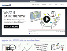 Tablet Screenshot of bank-trends.com